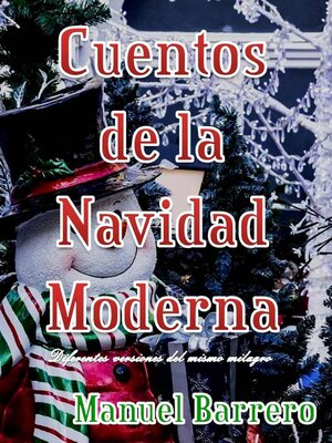 cover image of Cuentos de la navidad moderna